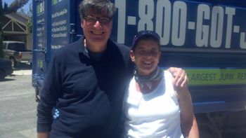 Regina Lark and Dr. Tompkins in Palmdale, California