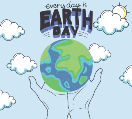 clean up, recycle, de-clutter not just for spring or Earth Day, but every day because every day is Earth Day