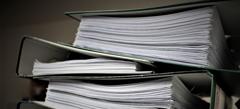 for estate cleanouts, special care is needed for the storage and preservation of documents