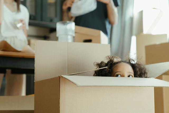 Moving with kids can complicate the move, but working with a Senior Move manager can ease the task.