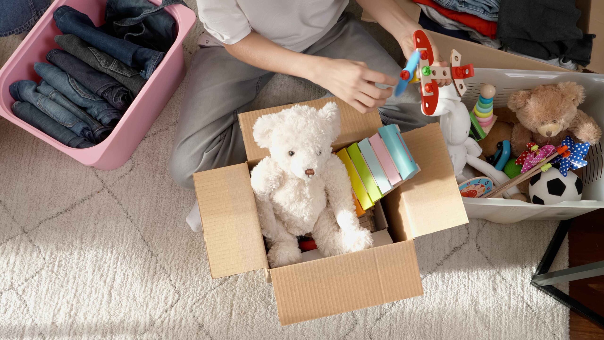 letting go of old toys