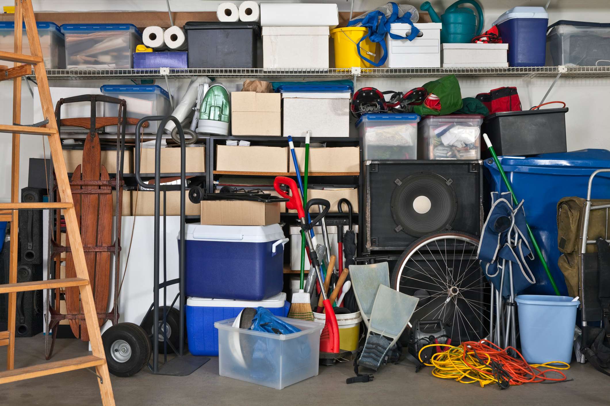 decluttering storage spaces
