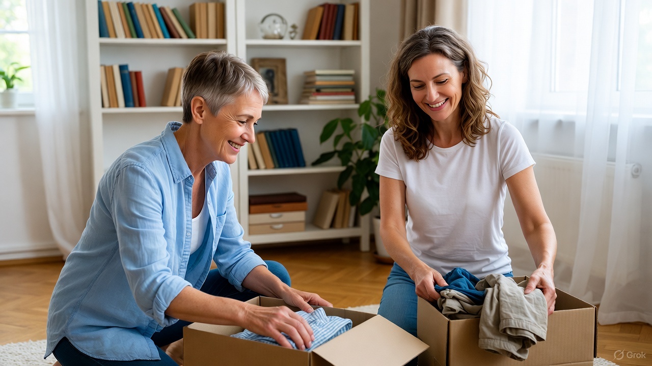 family decluttering plan